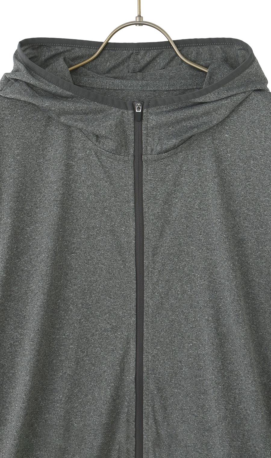 UVカットパーカー【接触冷感】 グレー S