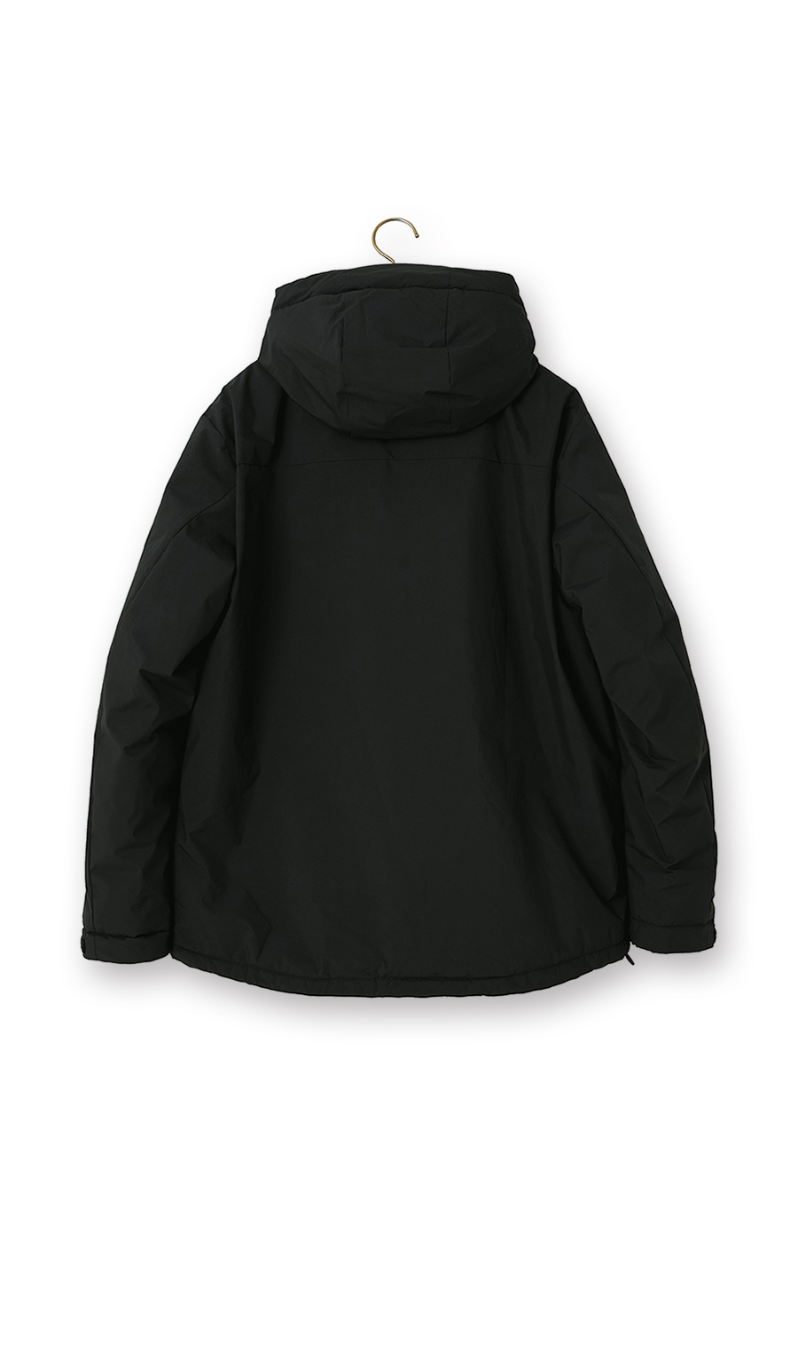 エアロゲルオールウェザー中綿ブルゾン【ALL WEATHER-tex】【FIRST DOWN the basic】【撥水】 ブラック M