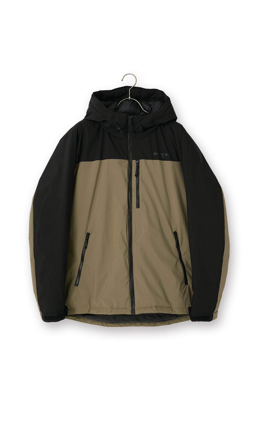 エアロゲルオールウェザー中綿ブルゾン【ALL WEATHER-tex】【FIRST DOWN the basic】【撥水】 ベージュ M