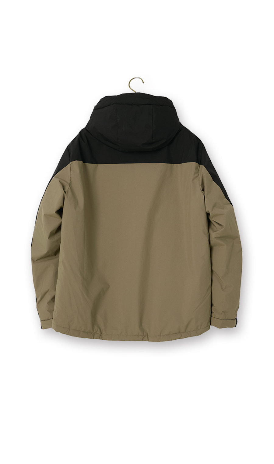 エアロゲルオールウェザー中綿ブルゾン【ALL WEATHER-tex】【FIRST DOWN the basic】【撥水】 ベージュ M