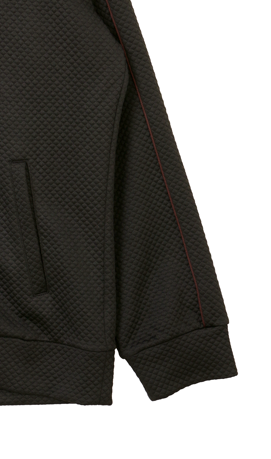 フルジップニットブルゾン【MIZUNO GOLF】【セットアップ着用可】 ブラック M