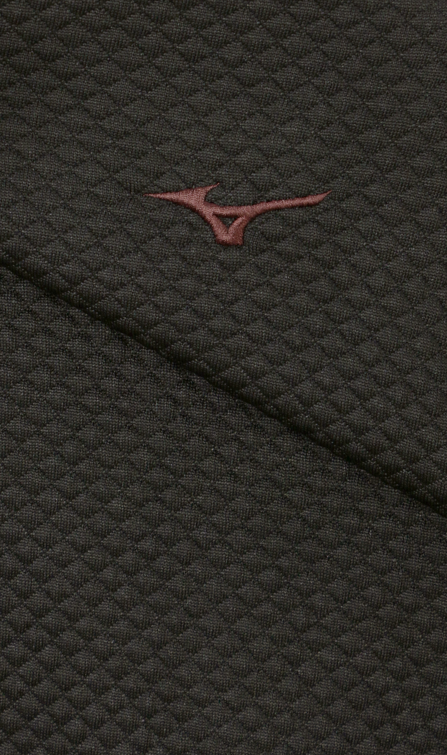 フルジップニットブルゾン【MIZUNO GOLF】【セットアップ着用可】 ブラック M