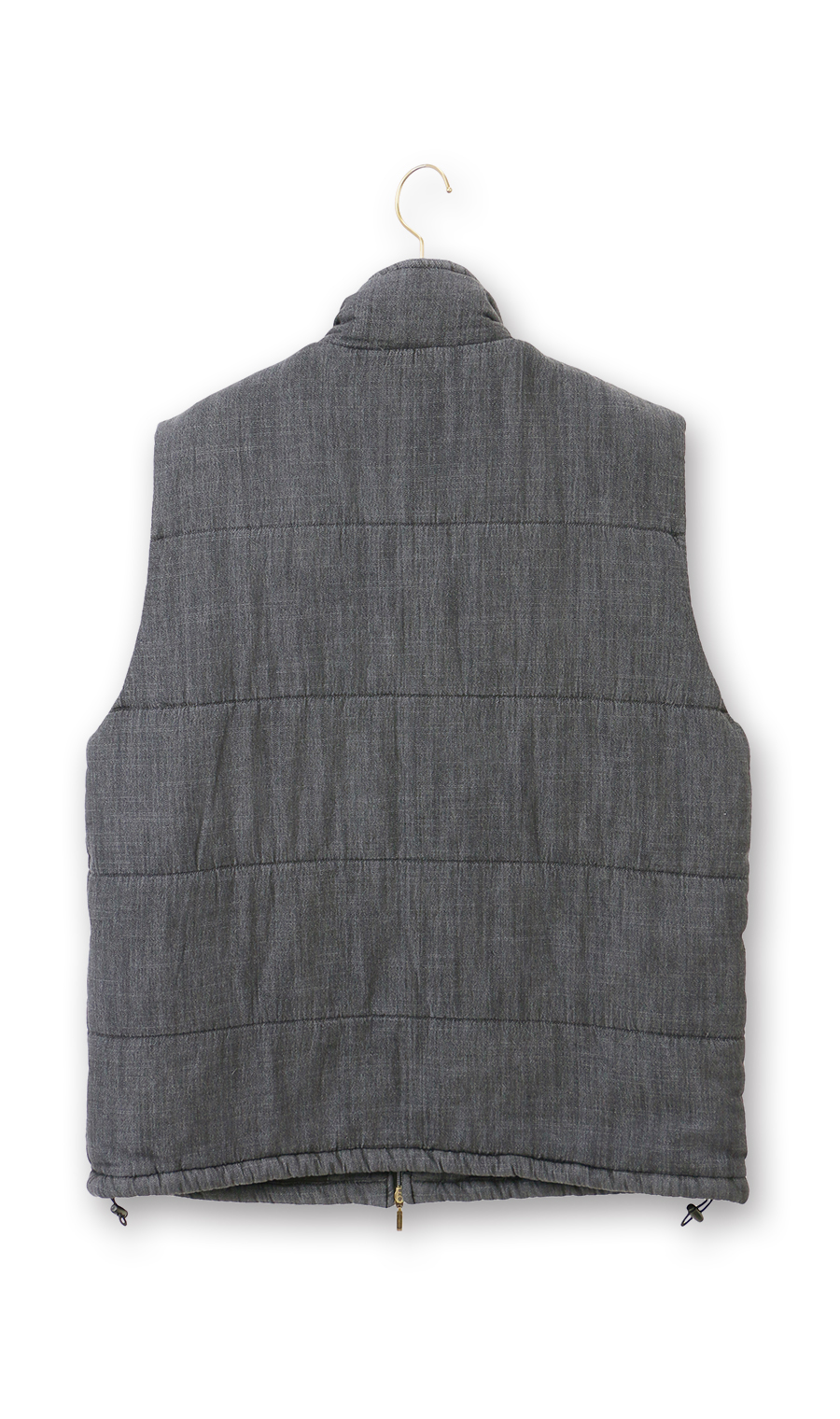 デニム中綿ベスト ブラック M