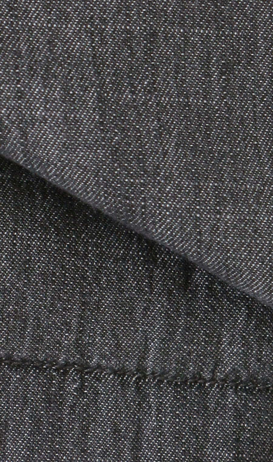 デニム中綿ベスト ブラック M