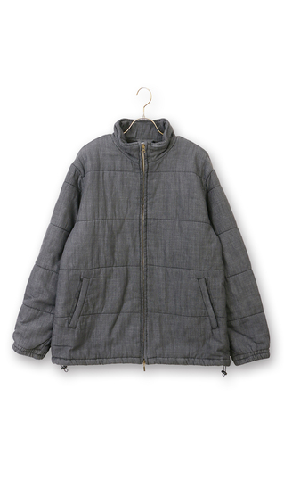 デニム中綿ブルゾン