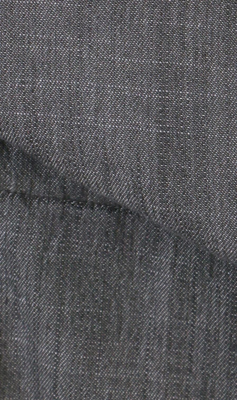 デニム中綿ブルゾン ブラック M