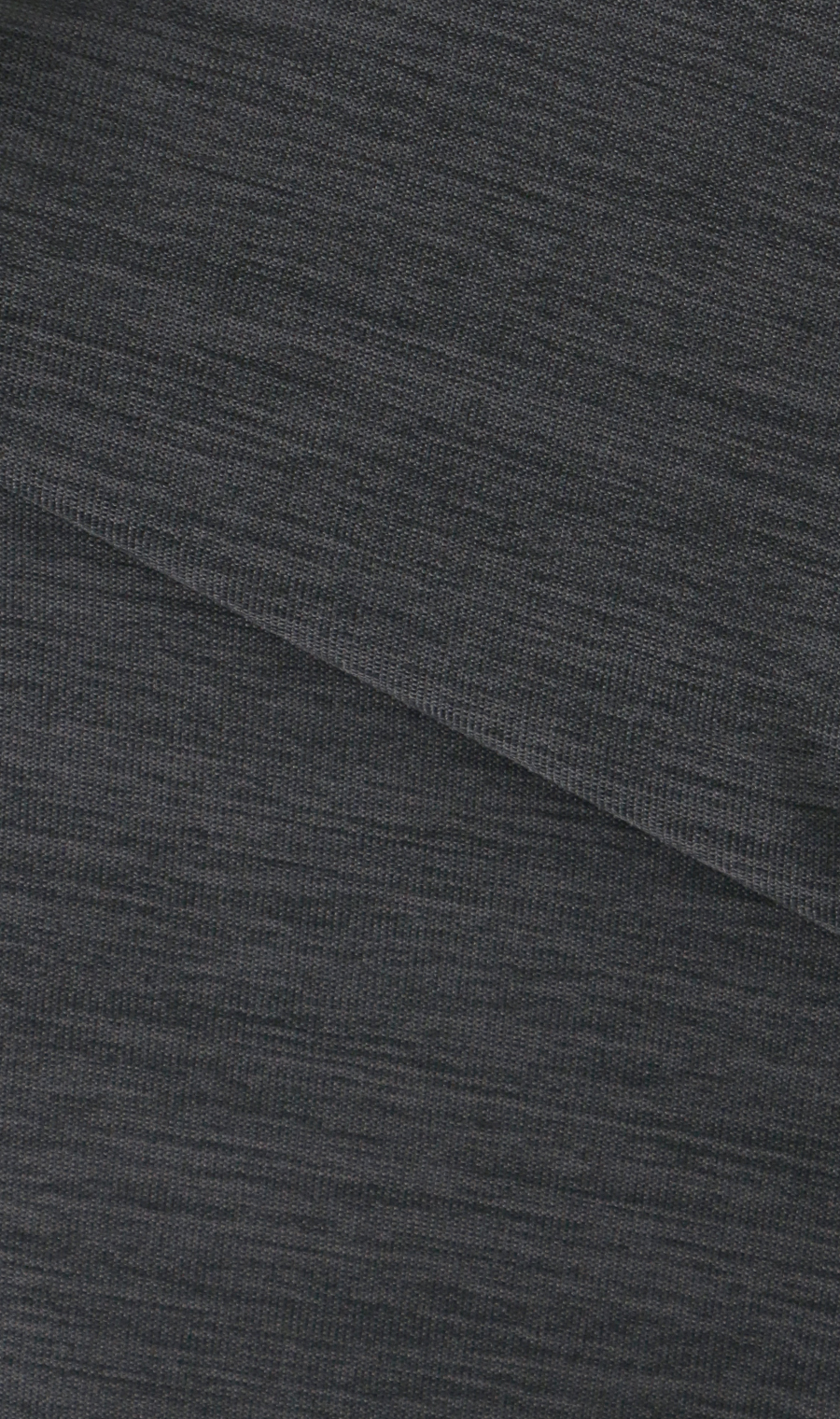 カチオン杢DRYフルジップブルゾン チャコール M