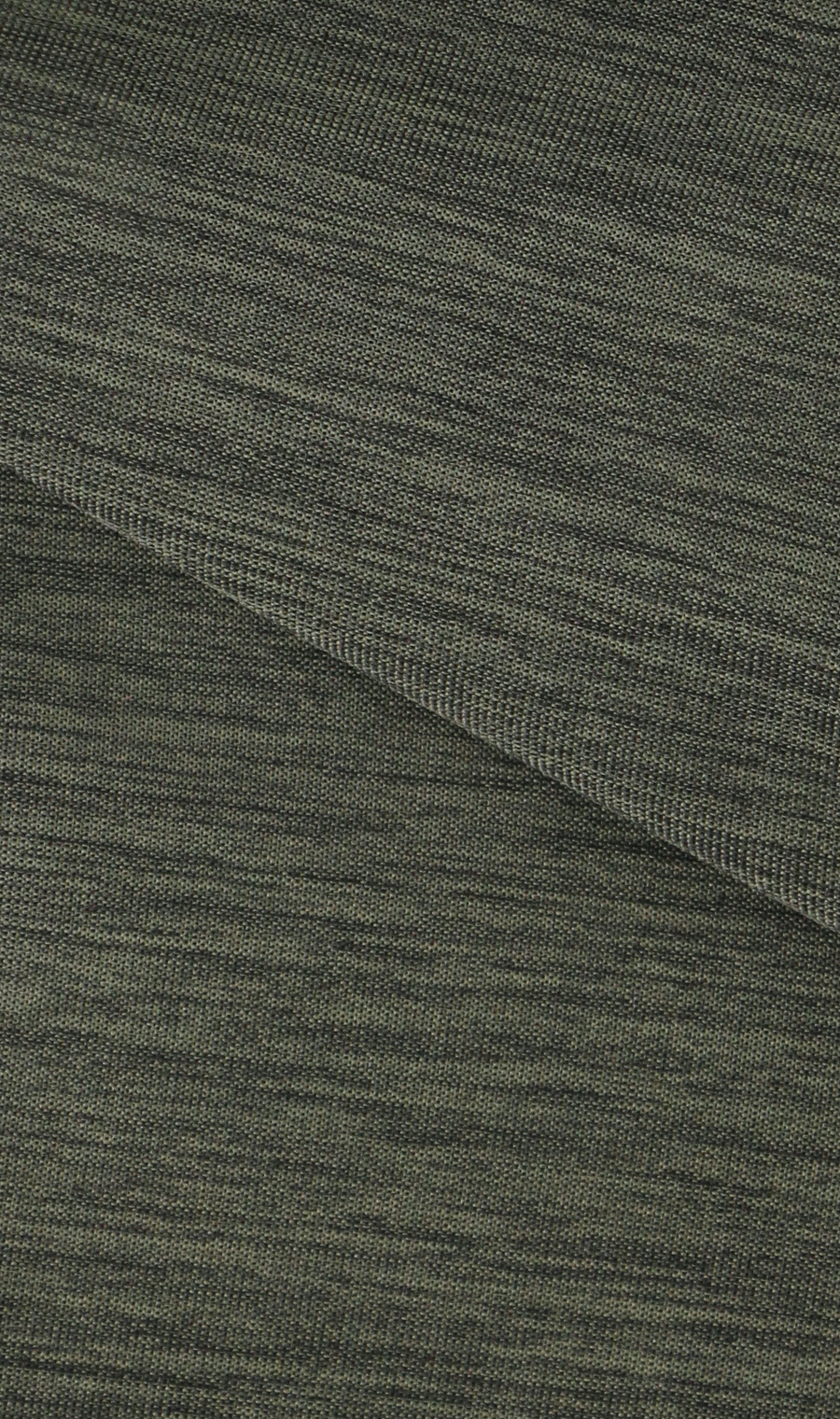 カチオン杢DRYフルジップブルゾン カーキ M