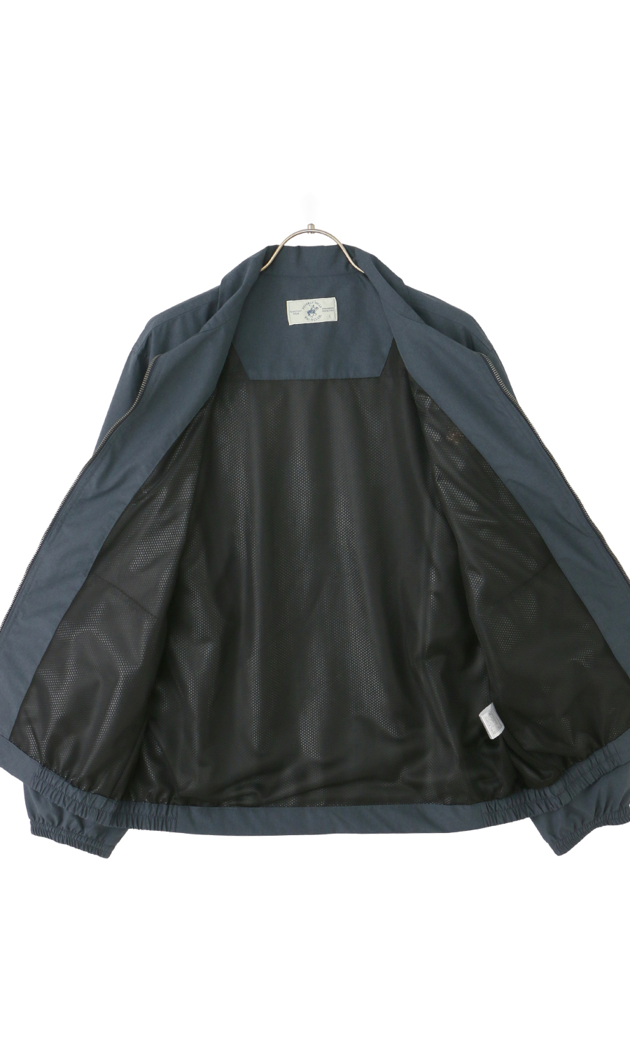 裏メッシュ防風ラミネートドリズラー【BEVERLY HILLS POLO CLUB】 ネイビー M