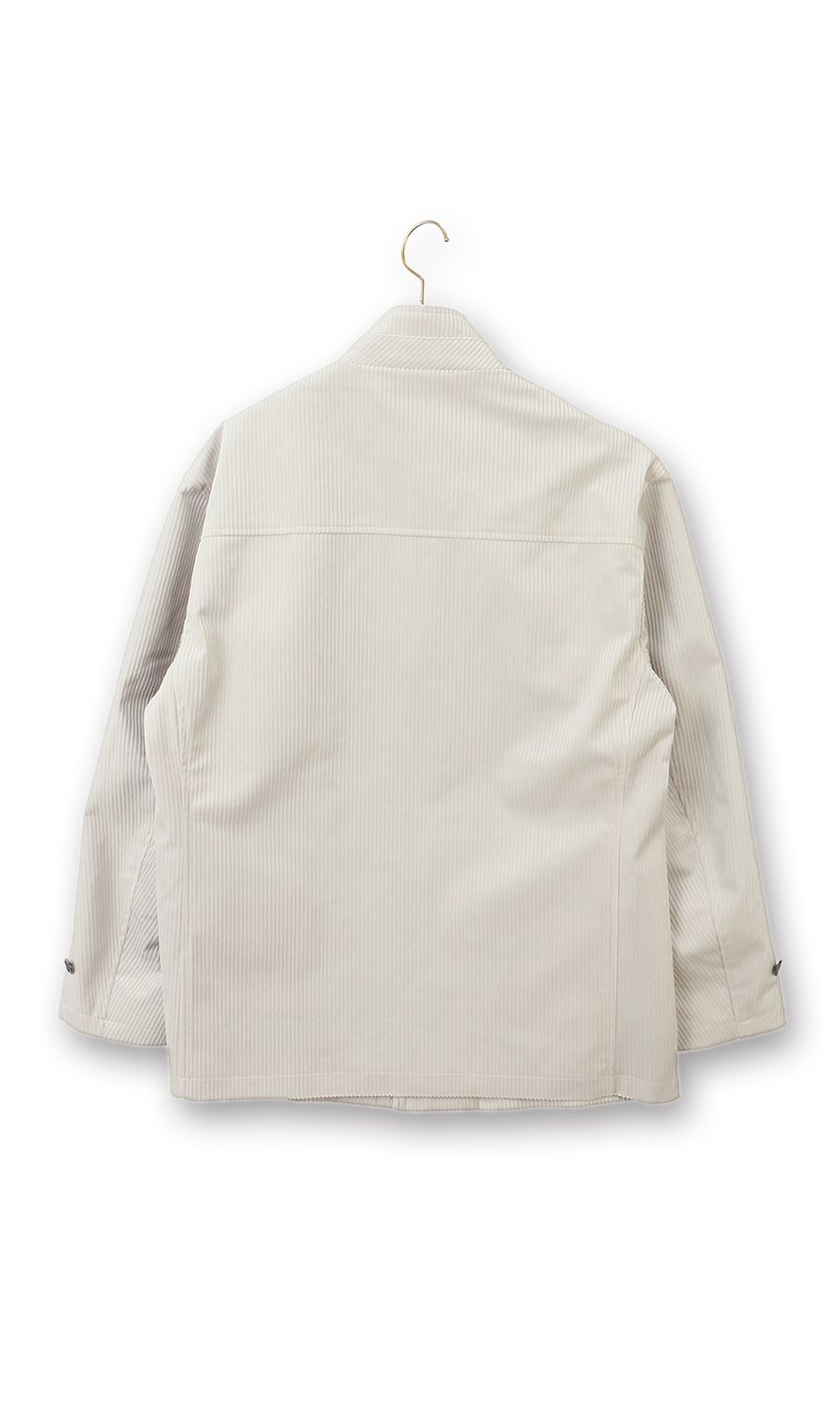 ドライビングジャケット【コーデュロイ】 ライトグレー M