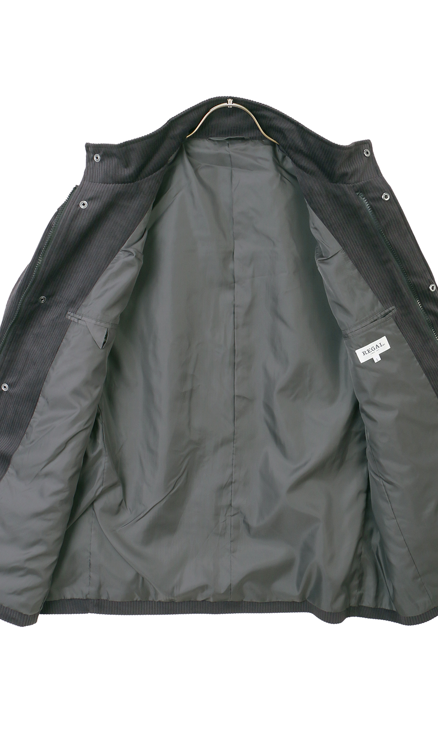 ドライビングジャケット【コーデュロイ】 チャコール M