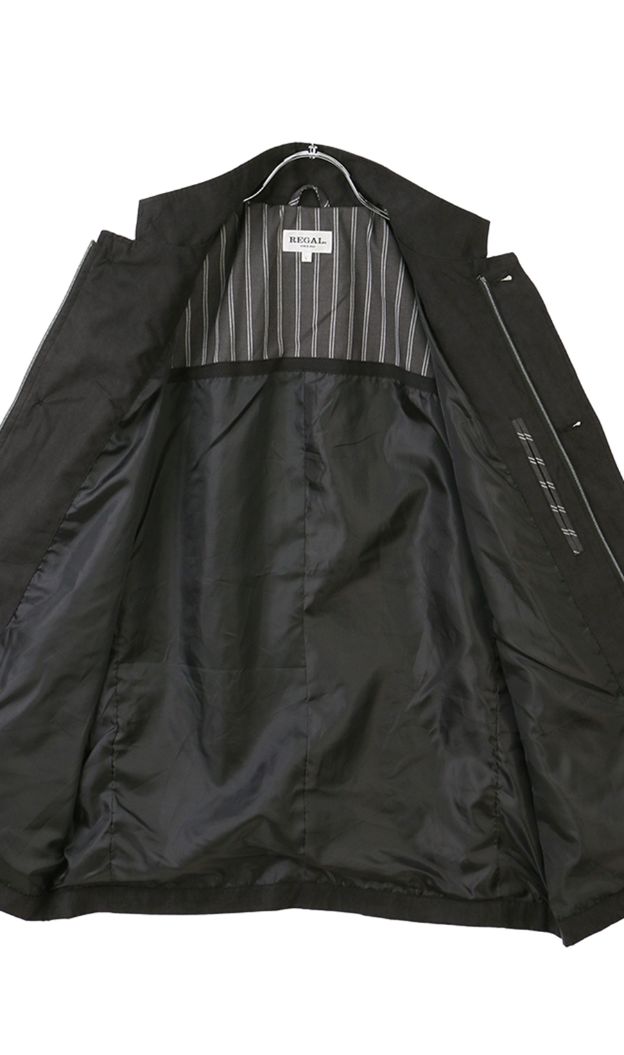 ポリスエードジャケット ブラック M