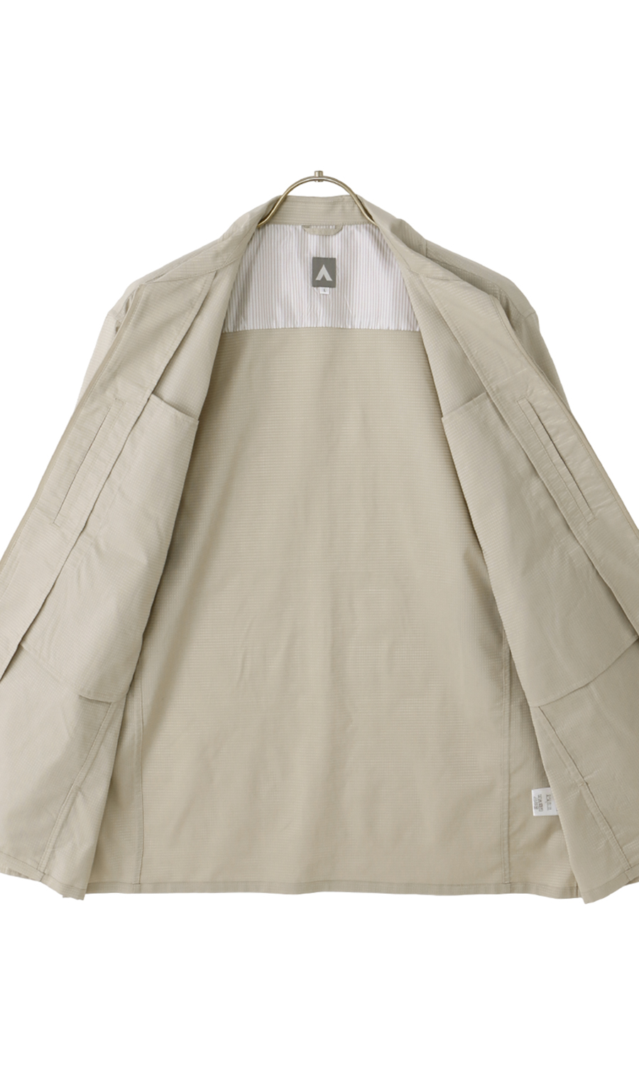 ドリズラーブルゾン【高通気】 ベージュ M