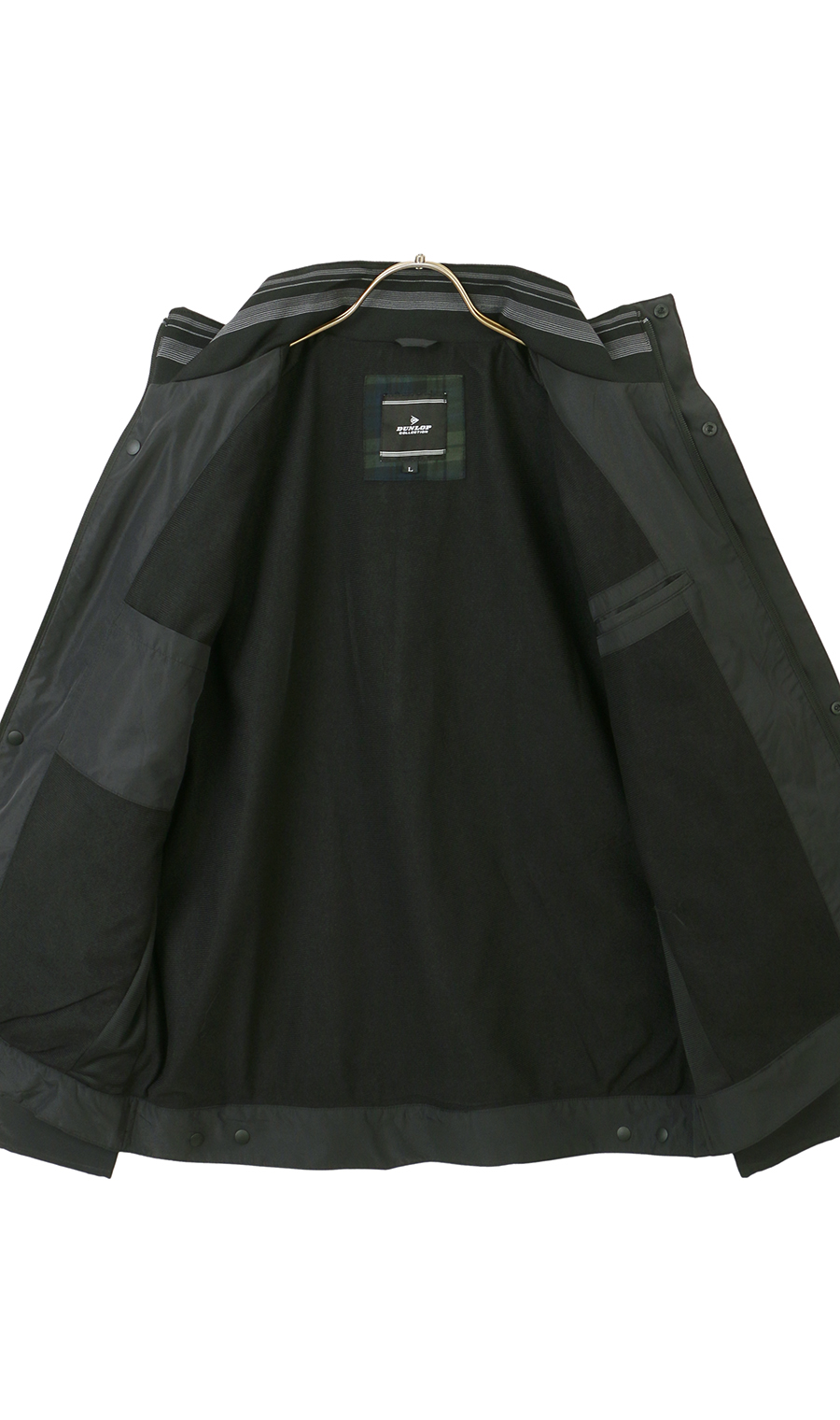 裏トリコットブルゾン ブラック M