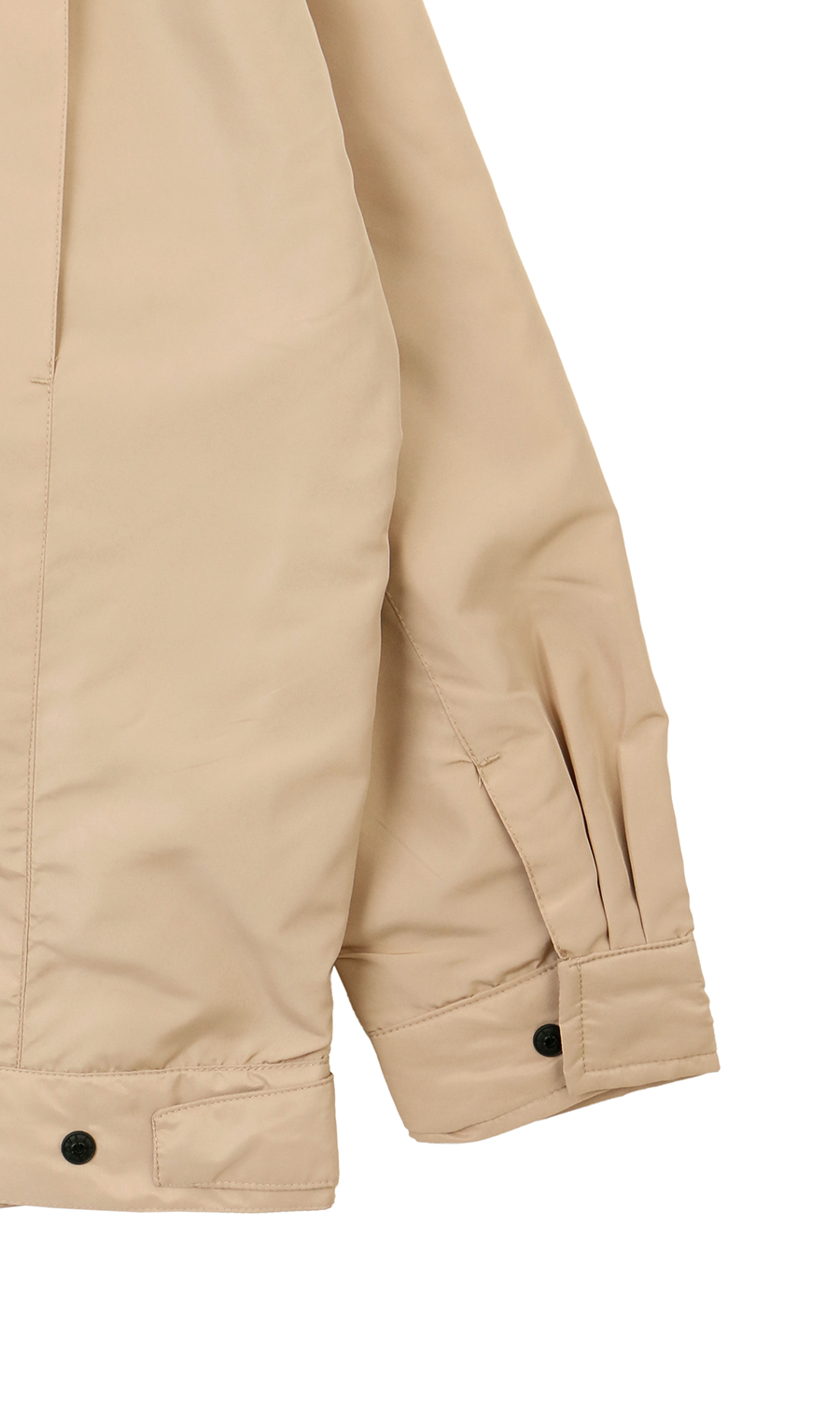 裏トリコットブルゾン ベージュ M