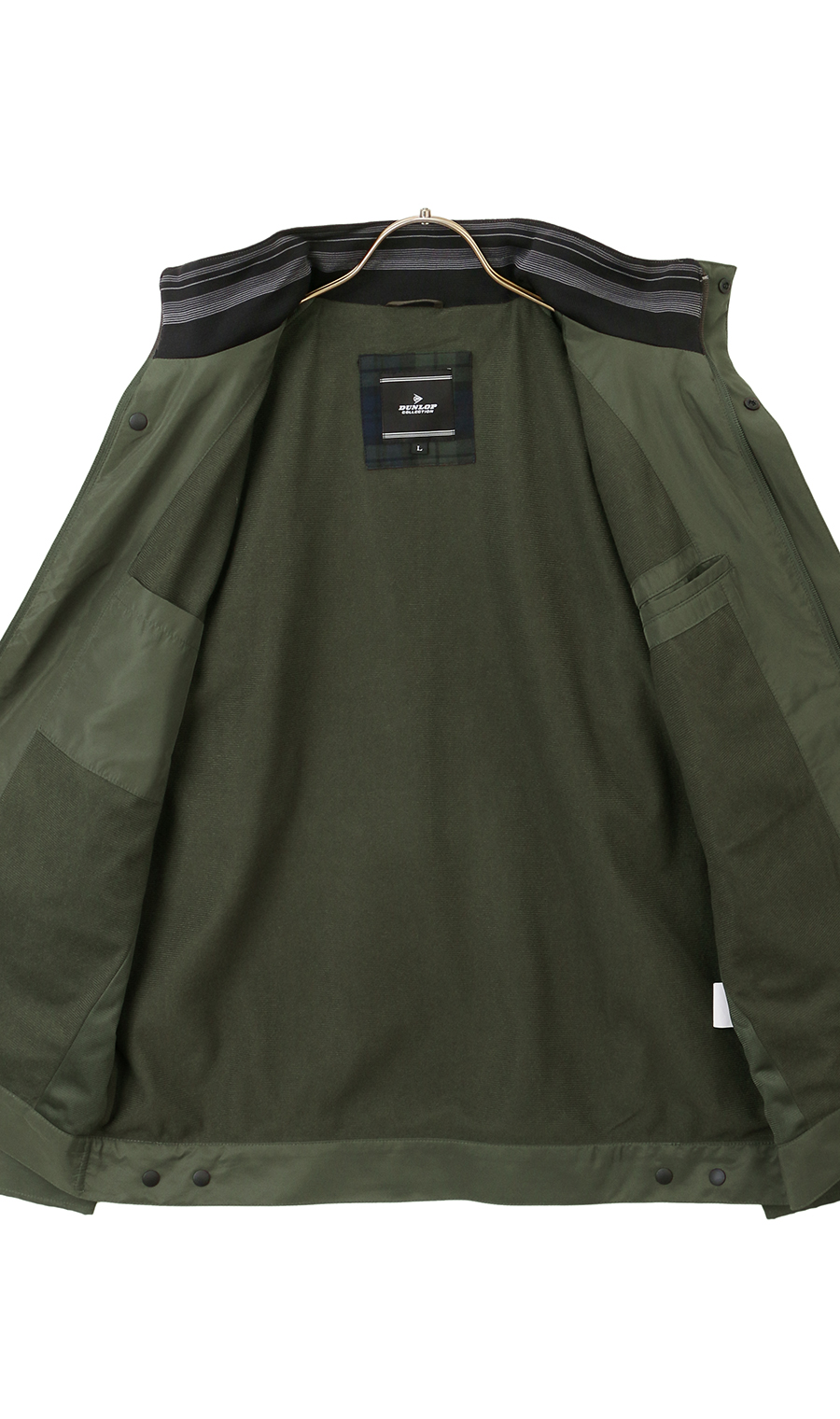 裏トリコットブルゾン カーキ M