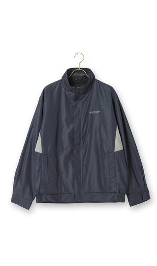 半裏フリースブルゾン