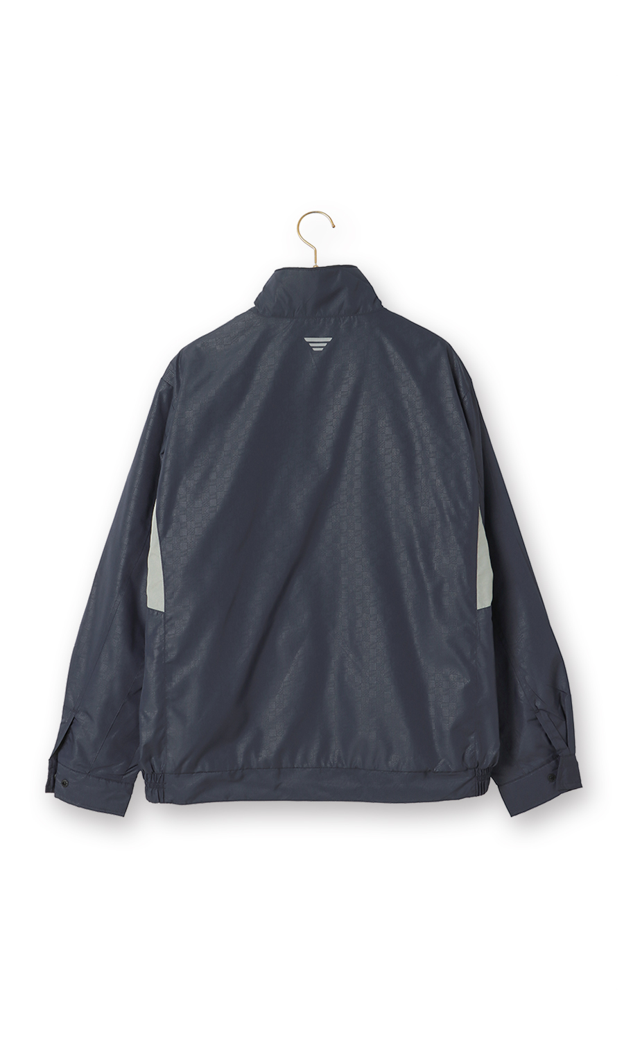 半裏フリースブルゾン ネイビー M