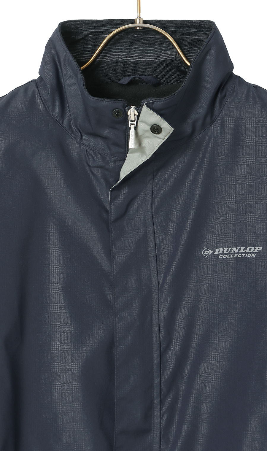 半裏フリースブルゾン ネイビー M