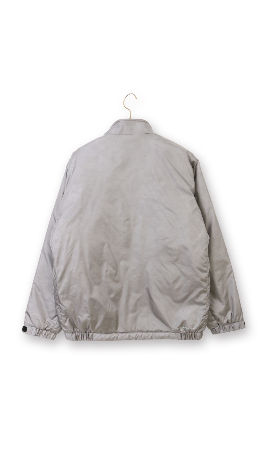 薄中綿エンボスジャケット グレー M