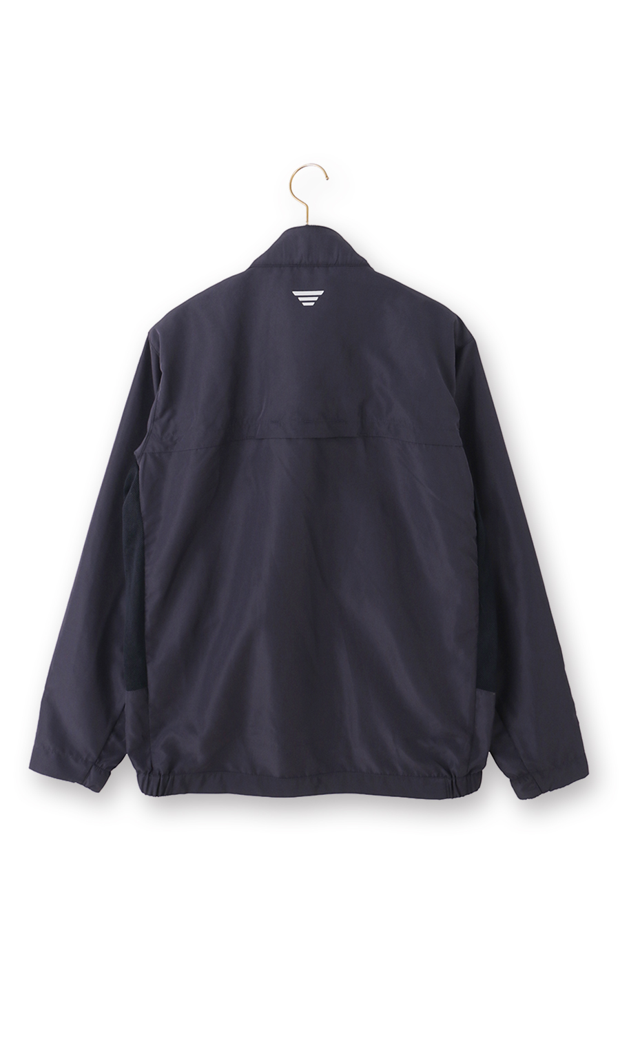 メッシュ切り替えブルゾン ネイビー M