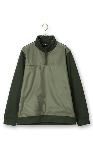 ハーフジップブルゾン《MIZUNO GOLF》《Dynamotion Fit》