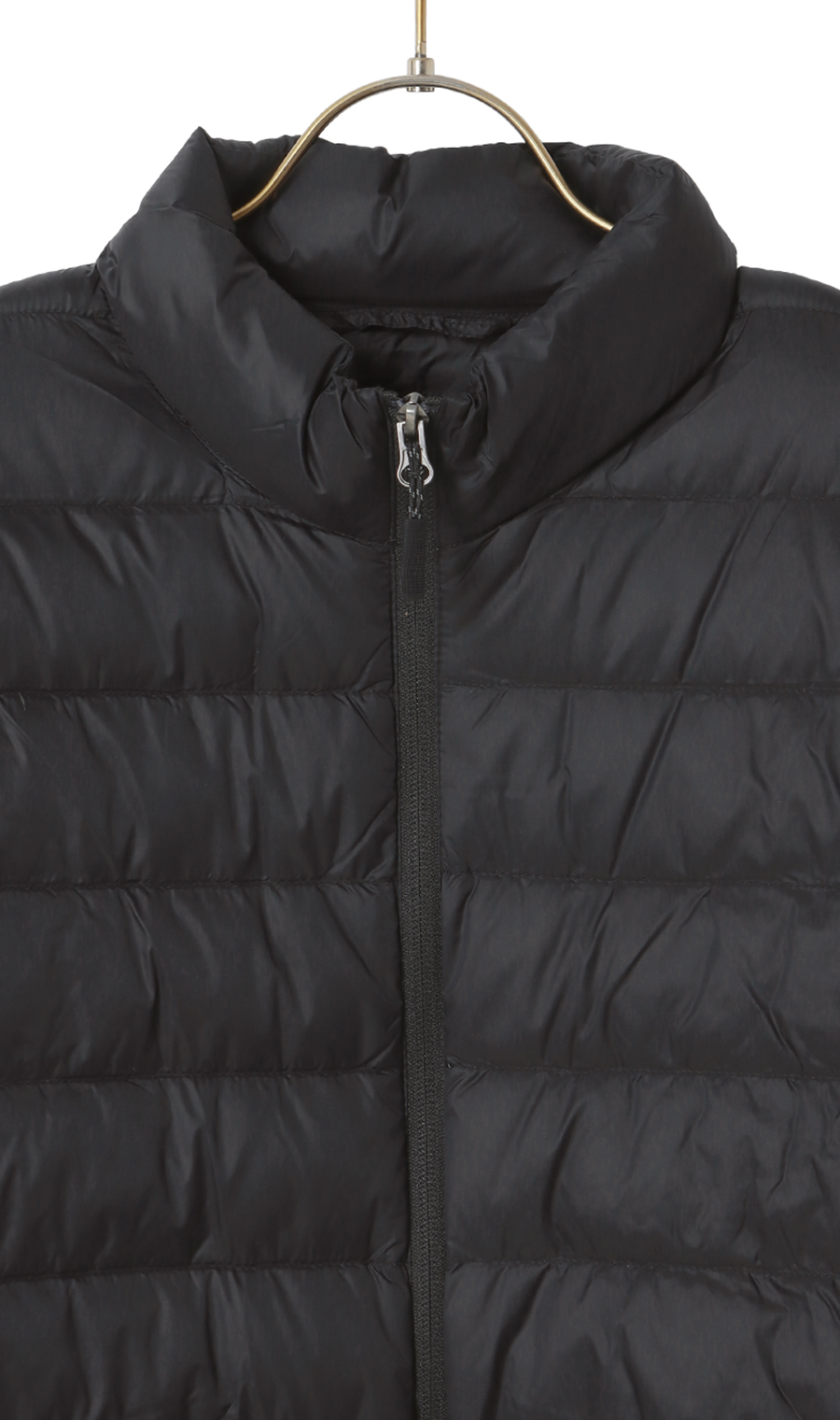 軽量リサイクルダウンブルゾン《撥水加工》 ブラック S