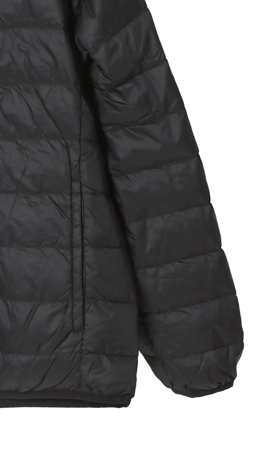 軽量リサイクルダウンブルゾン《撥水加工》 ブラック S