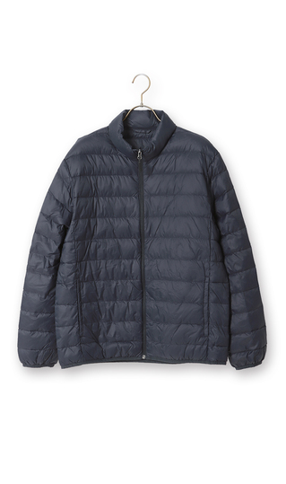 Lightweight recycled down jacket [water repellent]