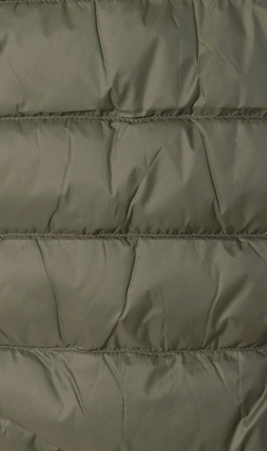 軽量リサイクルダウンベスト《撥水加工》 カーキ S