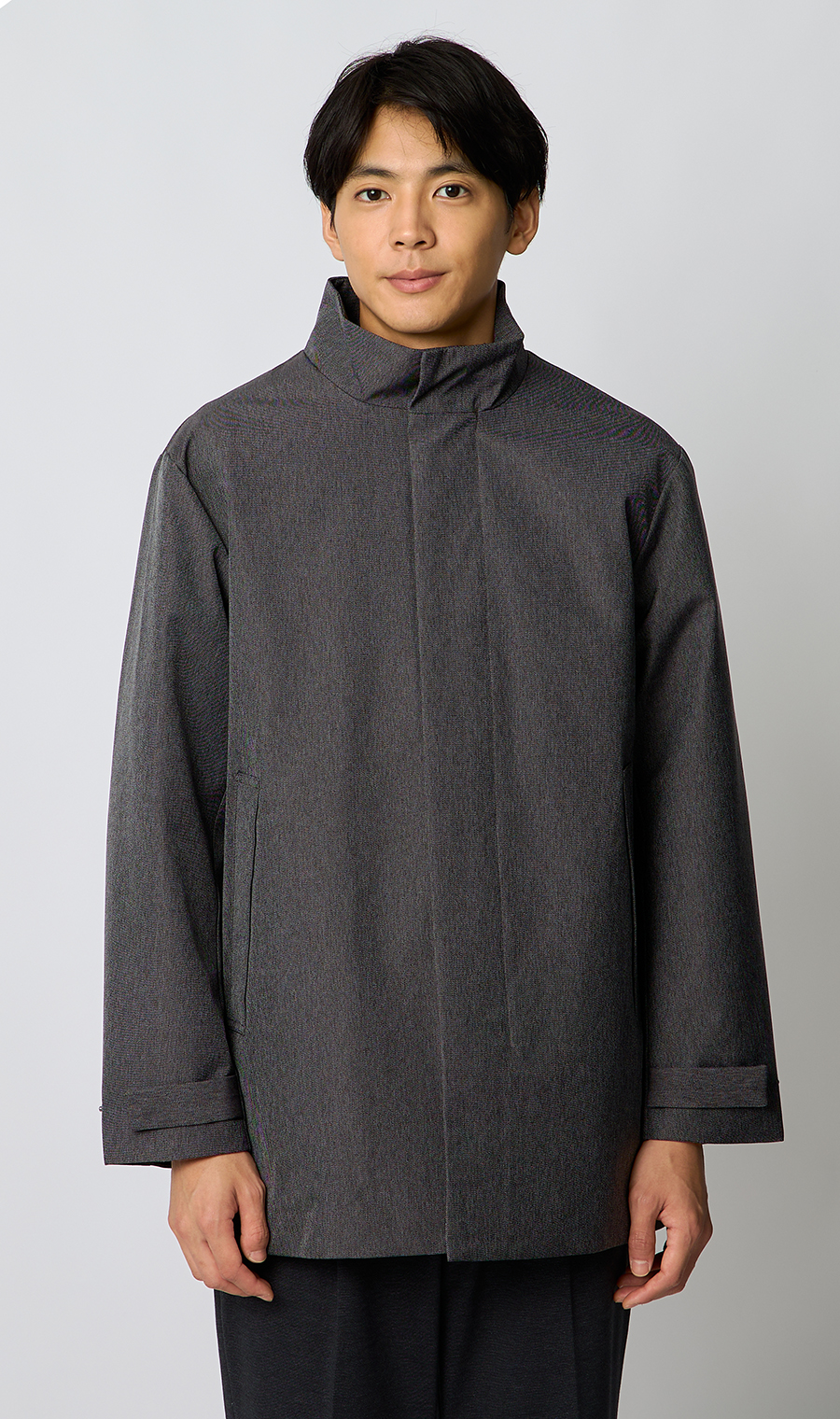 オールウェザースタンドコート【ETHERMALOFT DYNAMIC】 グレー S