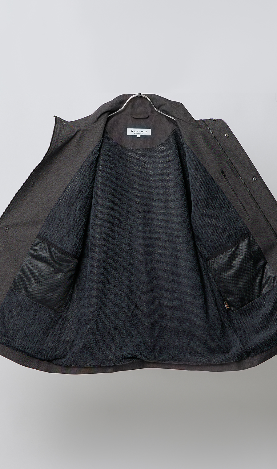 オールウェザースタンドコート【ETHERMALOFT DYNAMIC】 グレー S