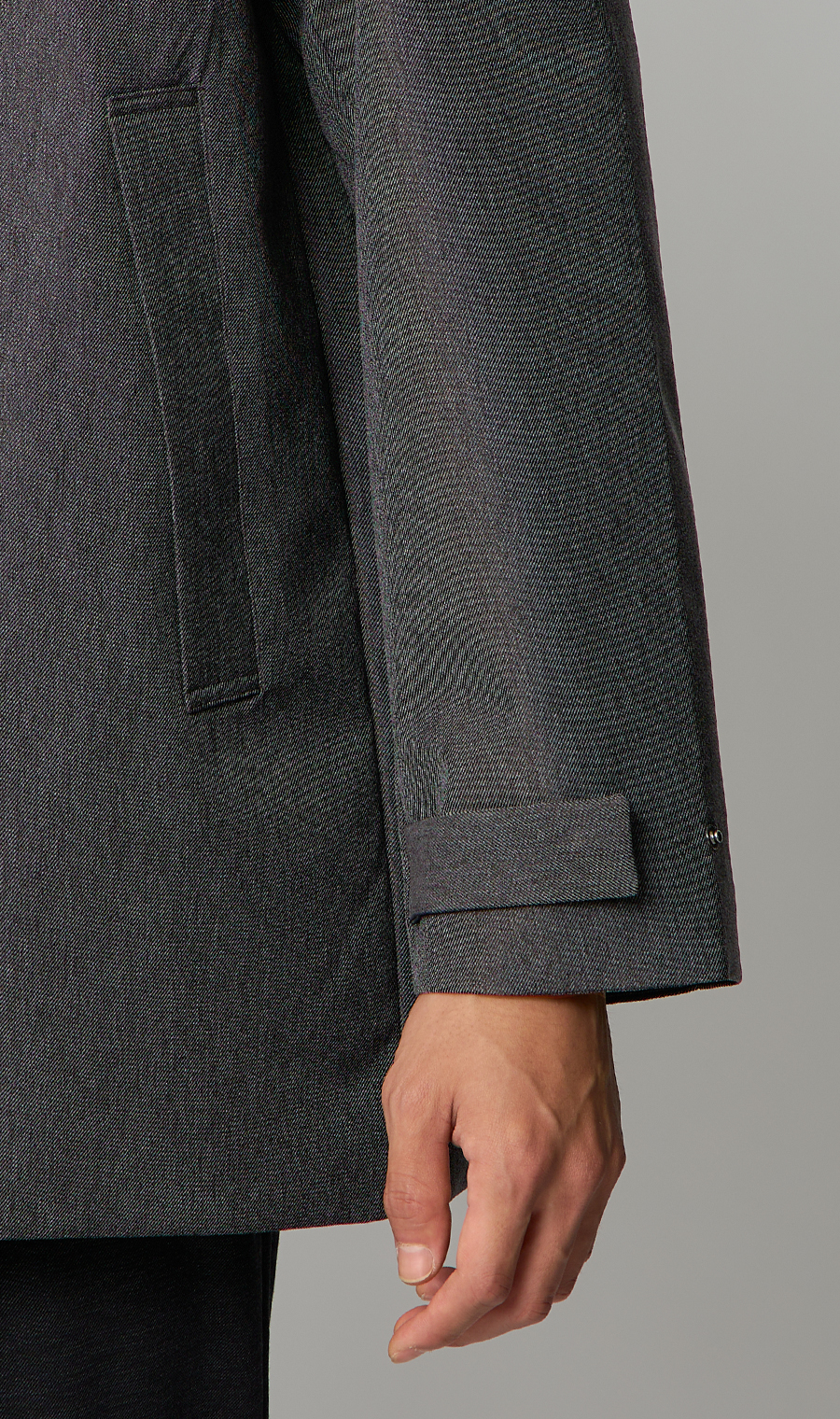 オールウェザースタンドコート【ETHERMALOFT DYNAMIC】 グレー S