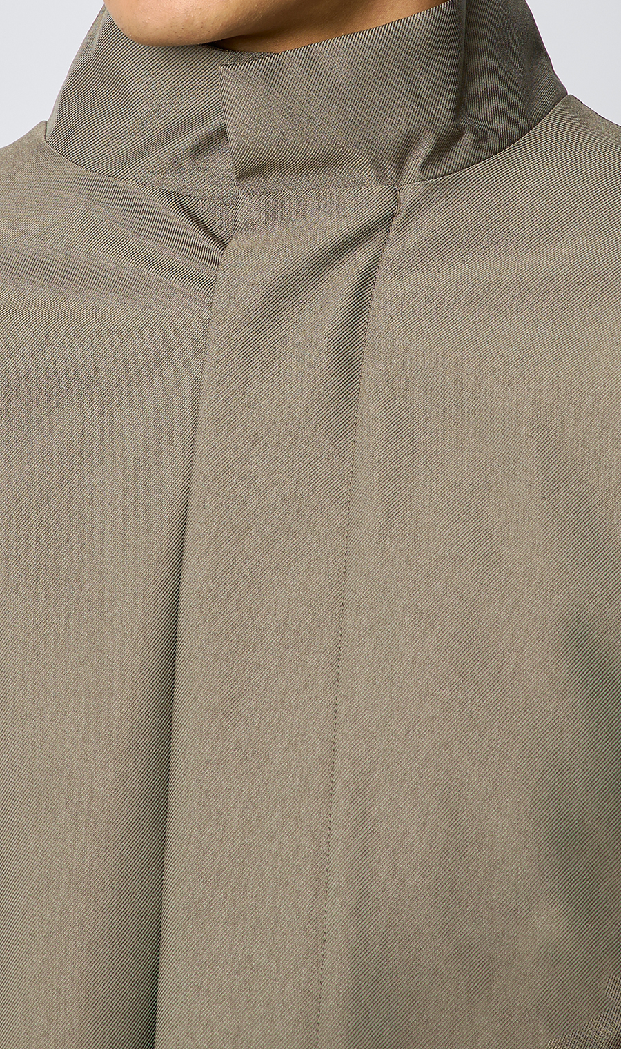 オールウェザースタンドコート【ETHERMALOFT DYNAMIC】 カーキ S