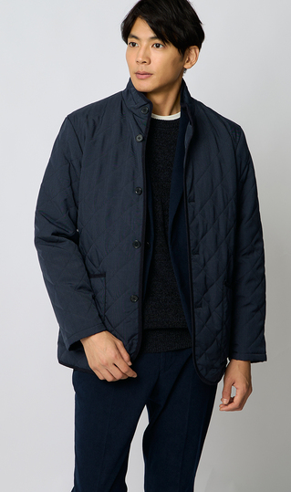 ウールライクキルティングコート【ETHERMALOFT COZY】