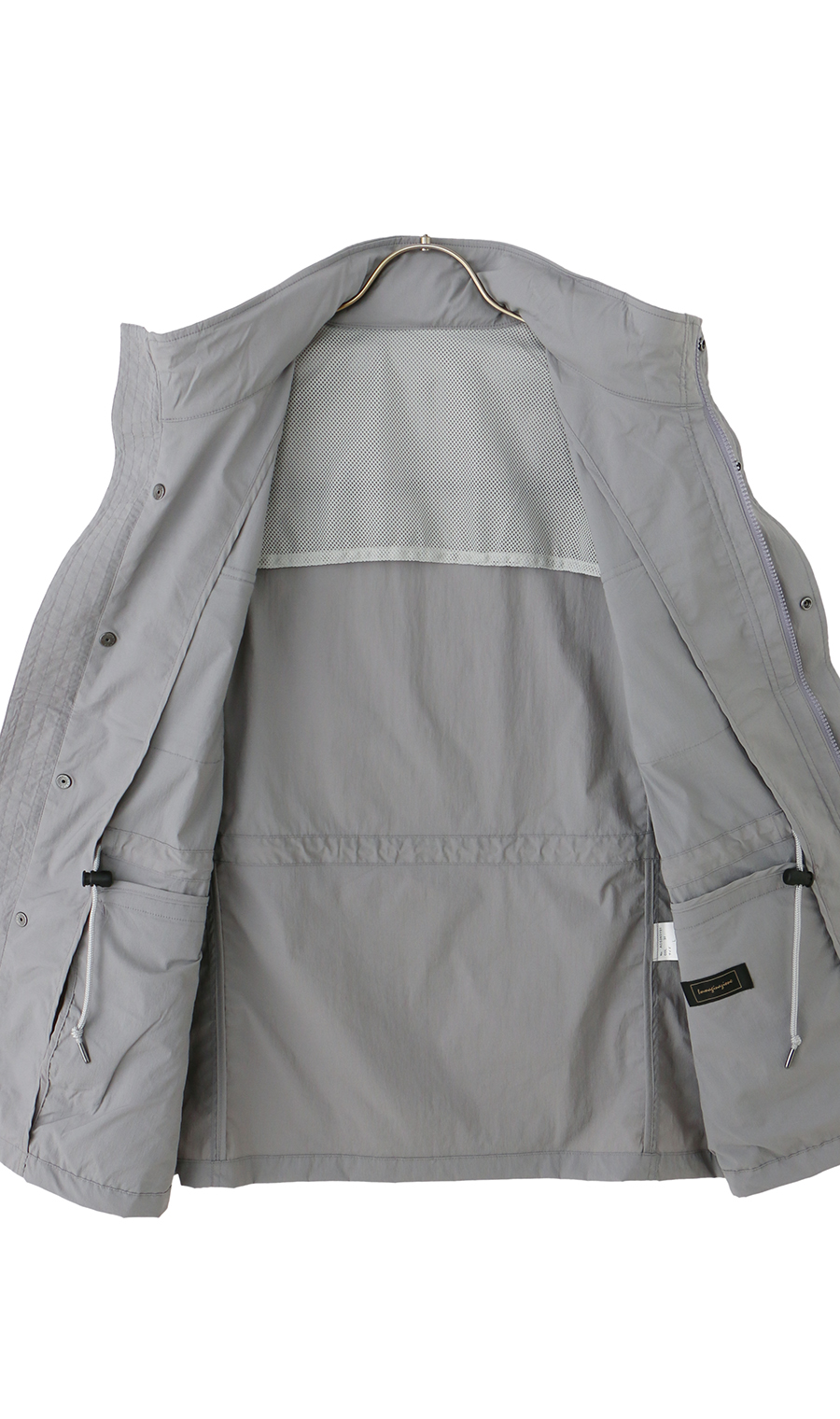 パッカブルフィールドジャケット グレー M