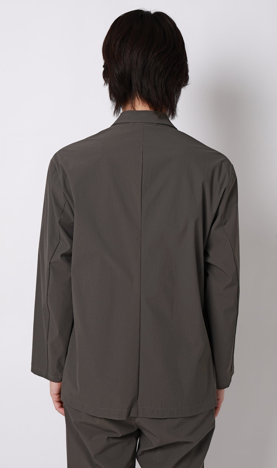 2ボタンジャケット【マルチウェイ】【セットアップ着用可】 チャコール S