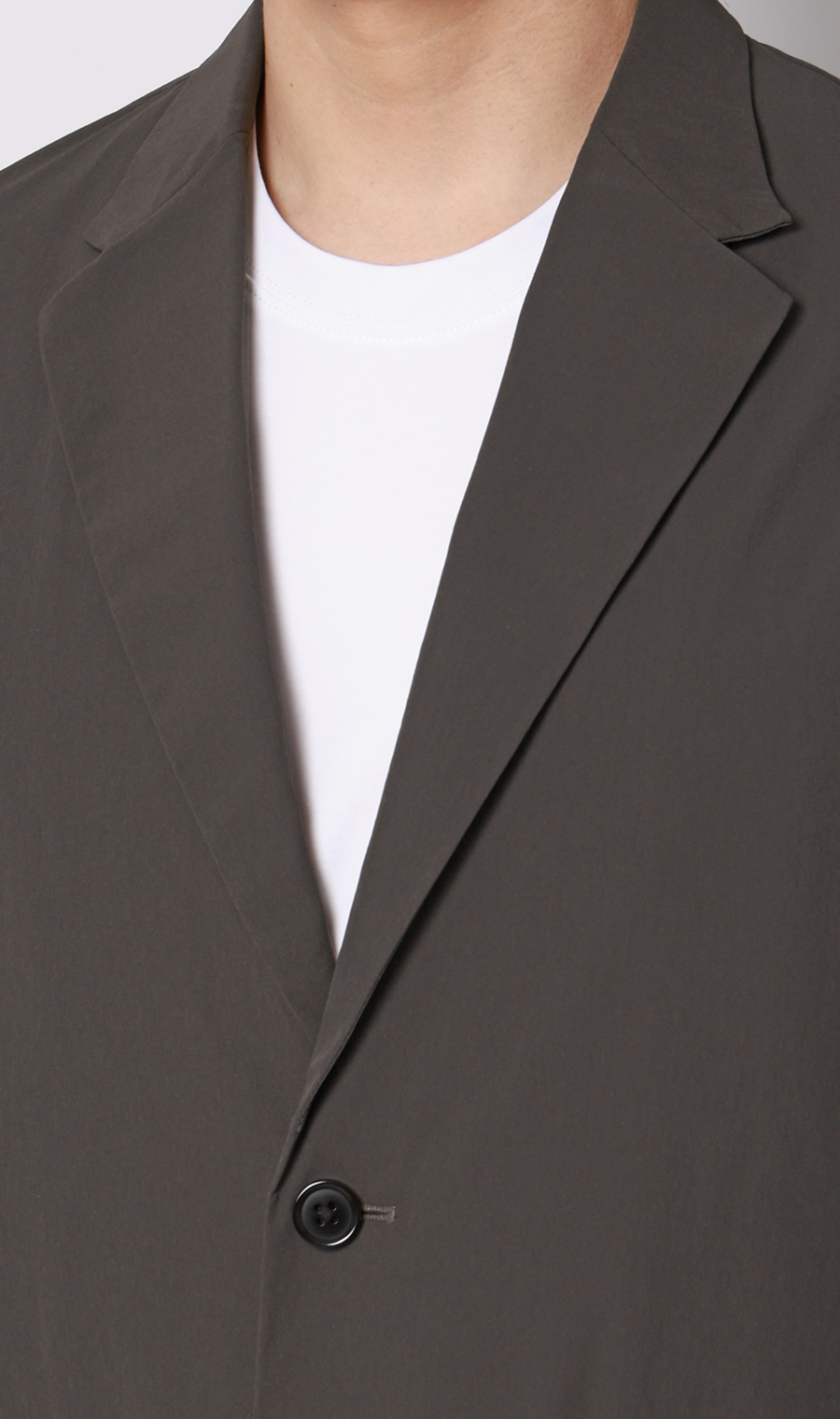 2ボタンジャケット【マルチウェイ】【セットアップ着用可】 チャコール S