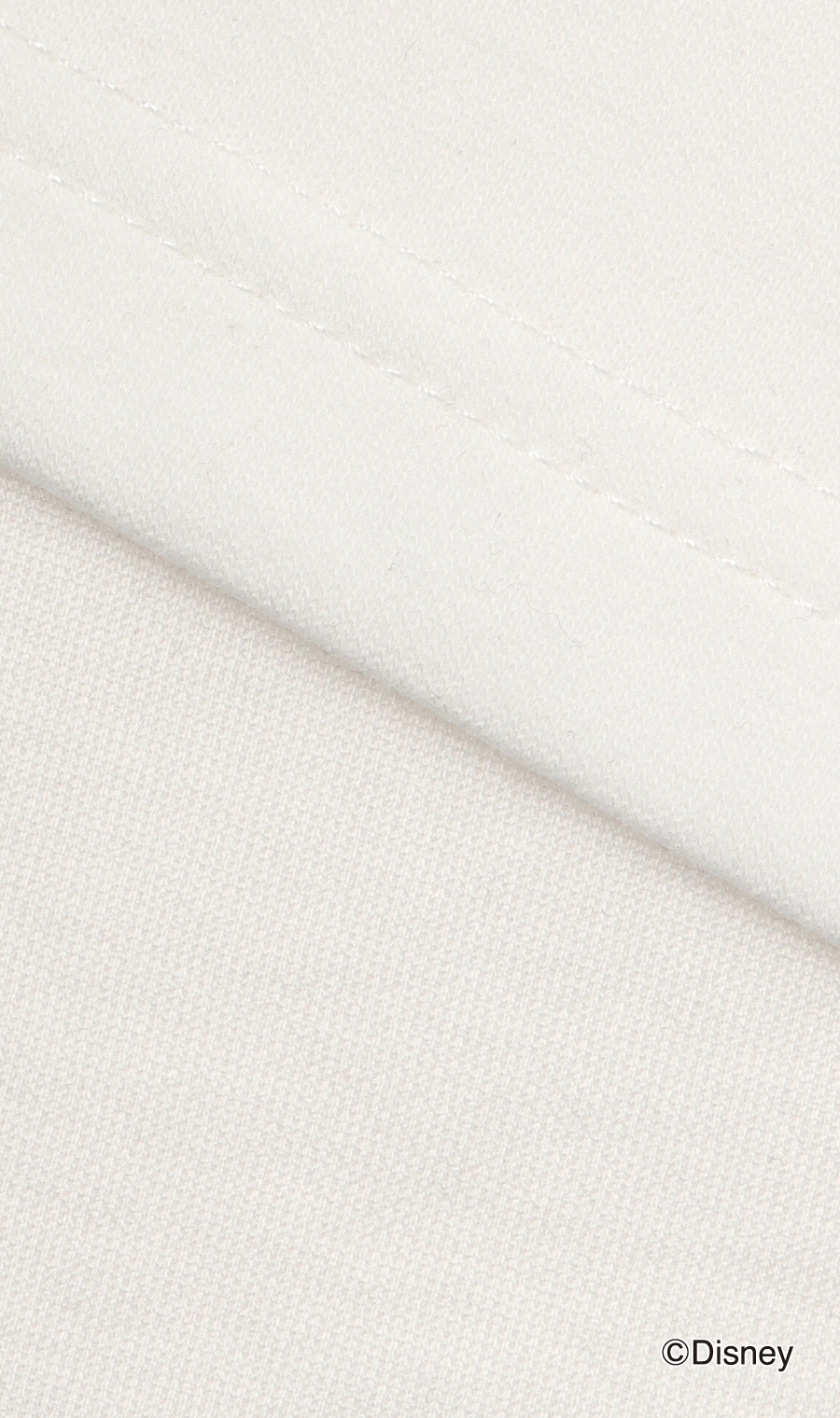 《男女兼用》クルーネック長袖Tシャツ《Disney》 ホワイト S