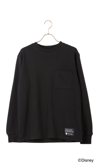 《男女兼用》クルーネック長袖Tシャツ《Disney》