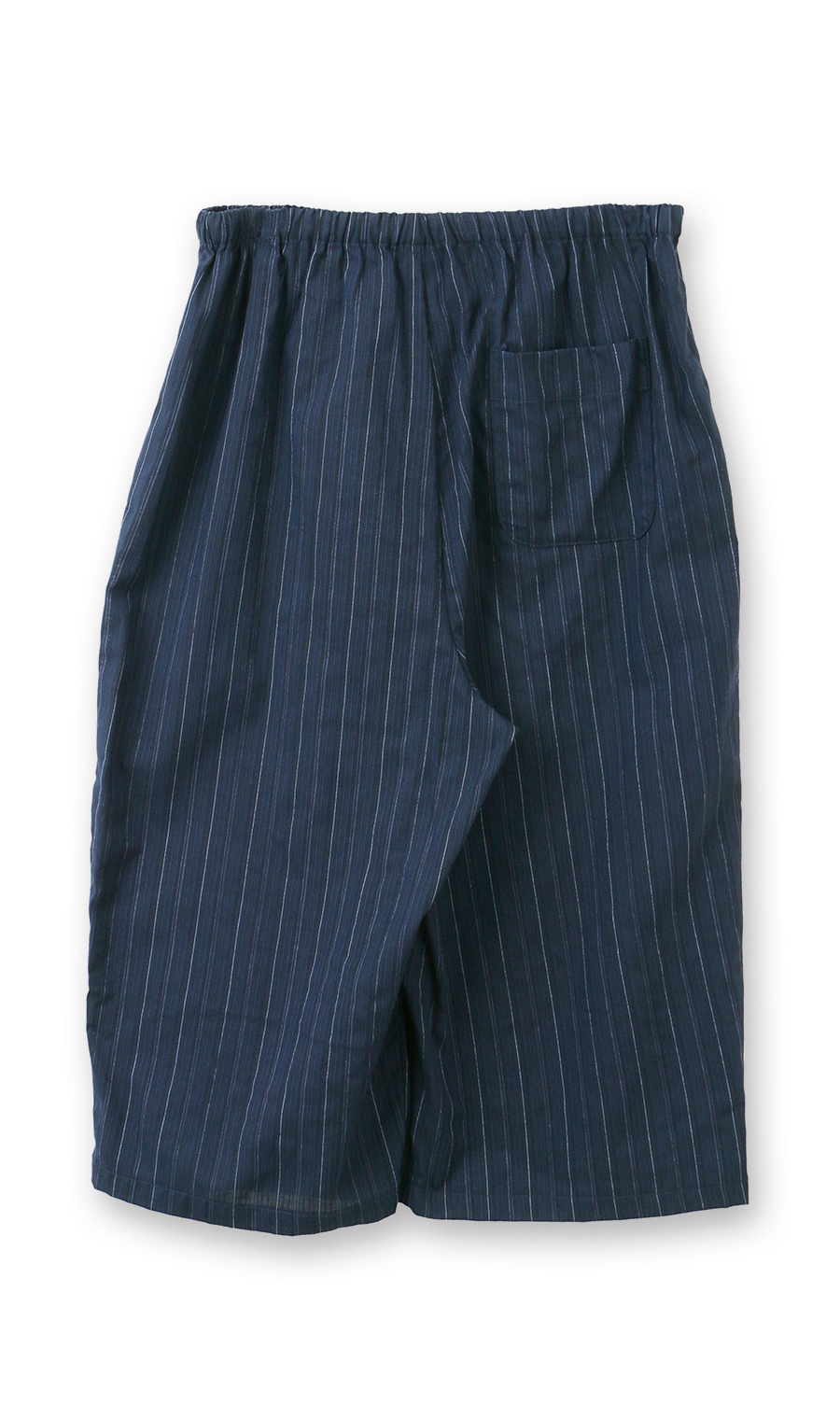 播州先染楊柳リラクシングウェア【上下セット】【日本製】 ネイビー S