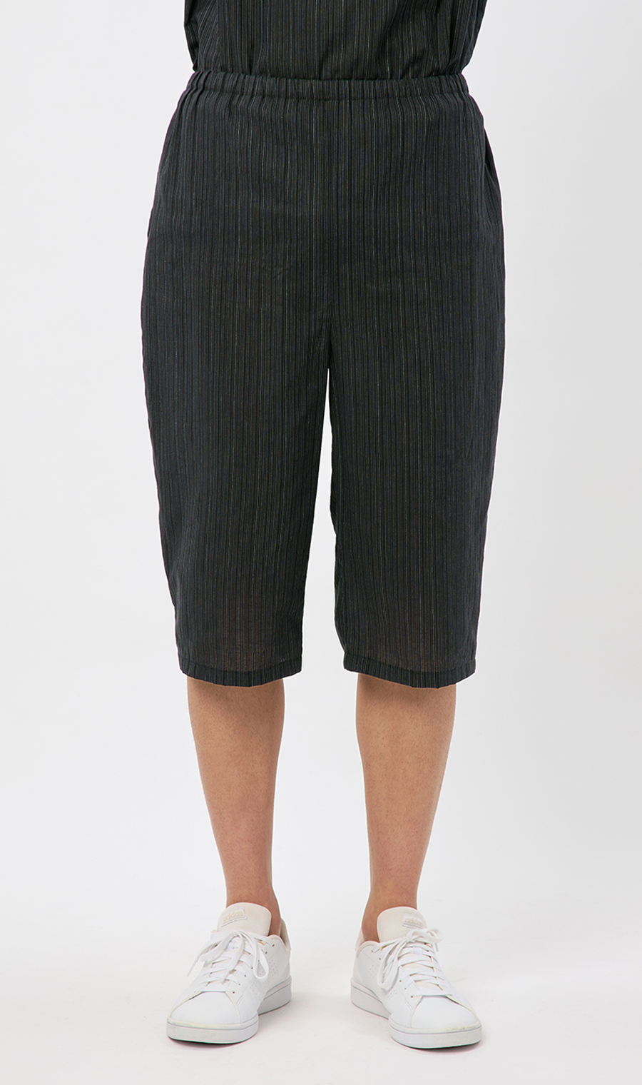 播州先染楊柳リラクシングウェア【上下セット】【日本製】 チャコール S