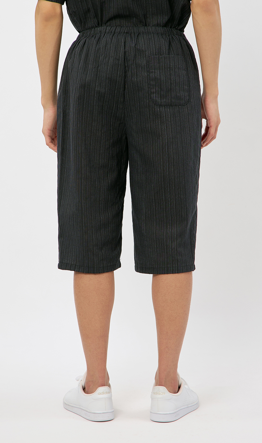 播州先染楊柳リラクシングウェア【上下セット】【日本製】 チャコール S