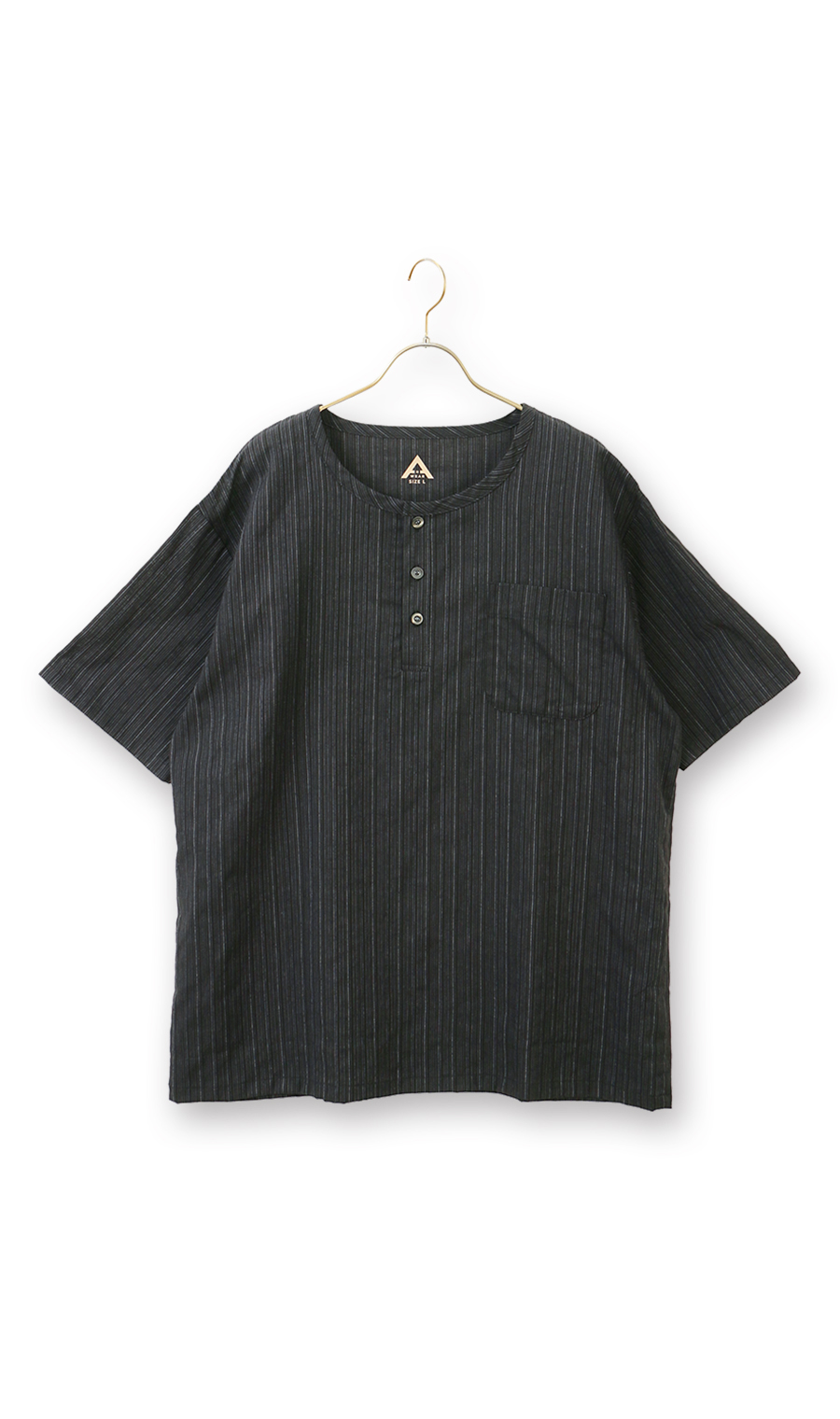 播州先染楊柳リラクシングウェア【上下セット】【日本製】 チャコール S