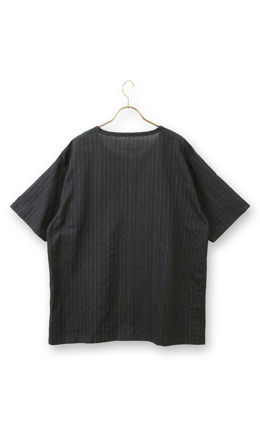 播州先染楊柳リラクシングウェア【上下セット】【日本製】 チャコール S