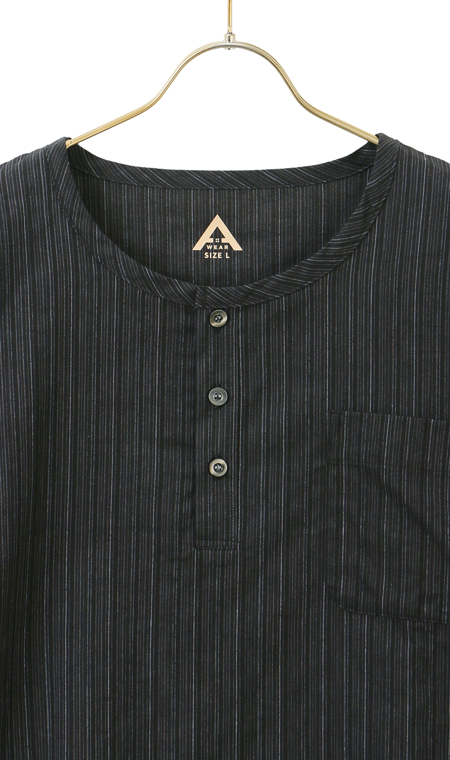 播州先染楊柳リラクシングウェア【上下セット】【日本製】 チャコール S