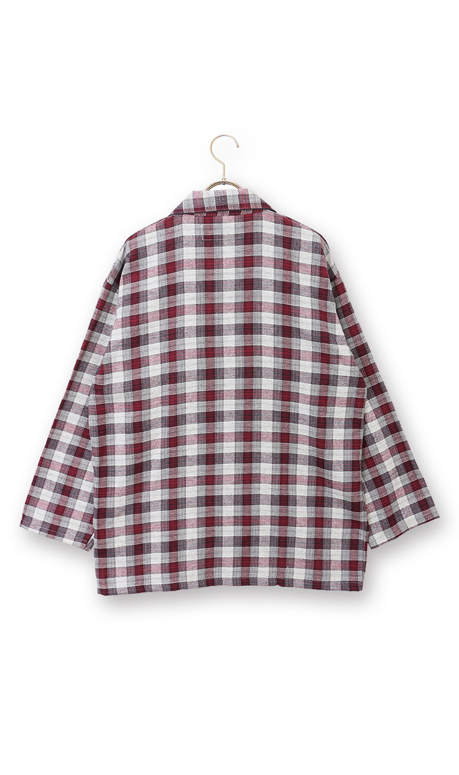 【着るホカロン】パジャマ上下セット レッド S