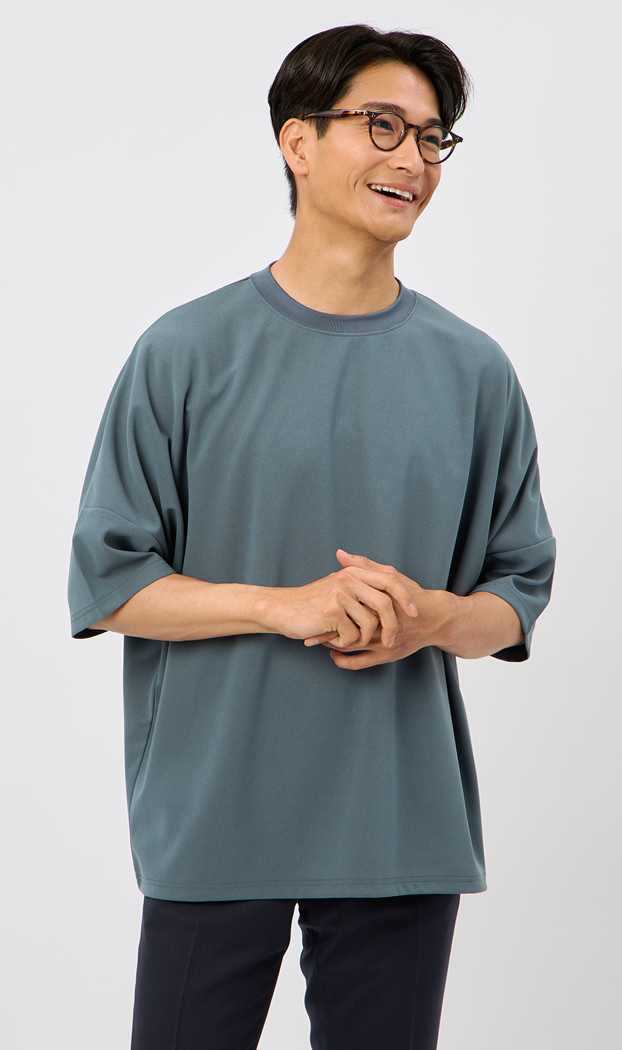男女兼用】らくリッチドルマンスリーブTシャツ (5403713-58