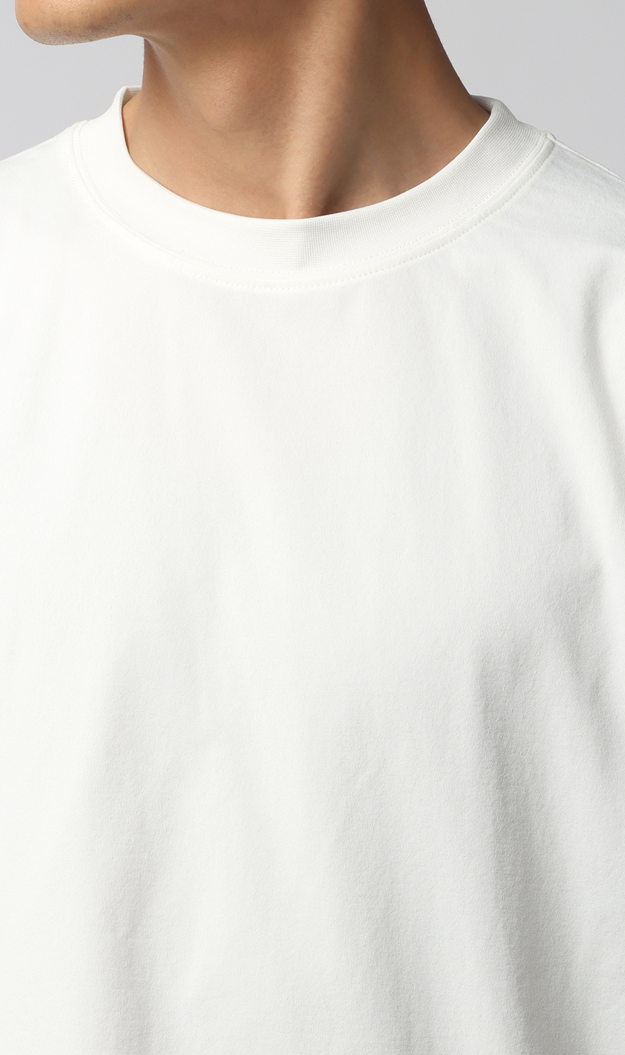 【男女兼用】らくリッチクイックドライバックメッシュTシャツ ホワイト系 S