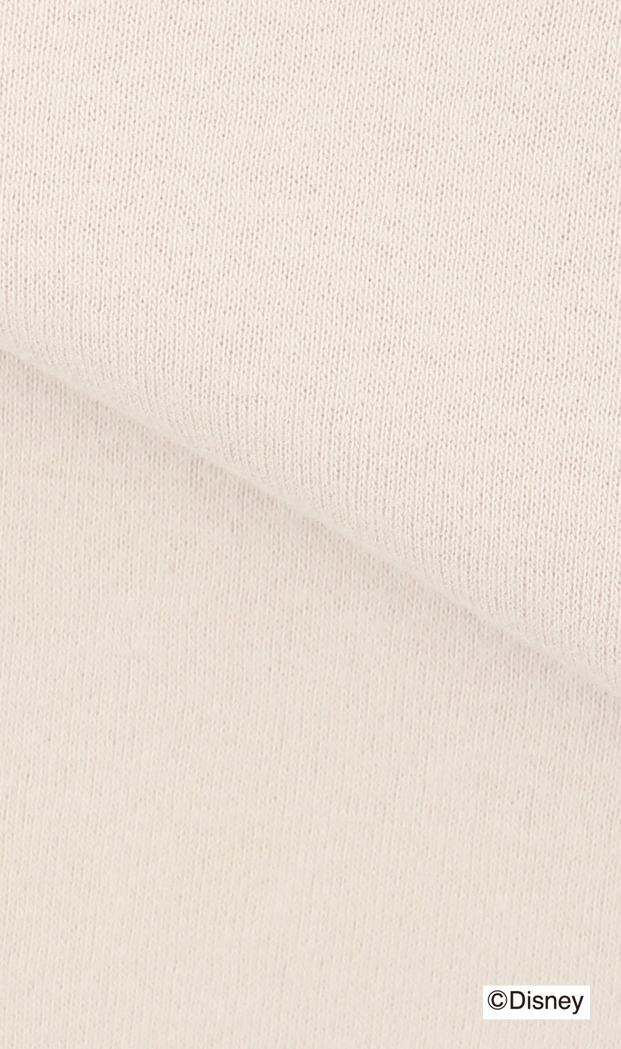 【男女兼用】裏起毛トレーナー【Disney】 ベージュ S